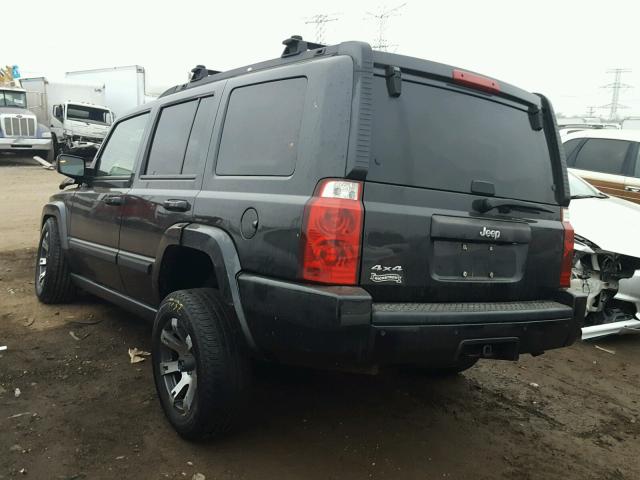 1J8HG48K29C519292 - 2009 JEEP COMMANDER BLACK photo 3