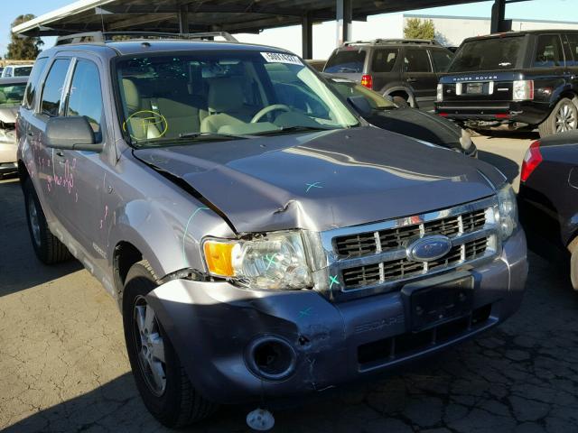 1FMCU03148KA24643 - 2008 FORD ESCAPE XLT GRAY photo 1