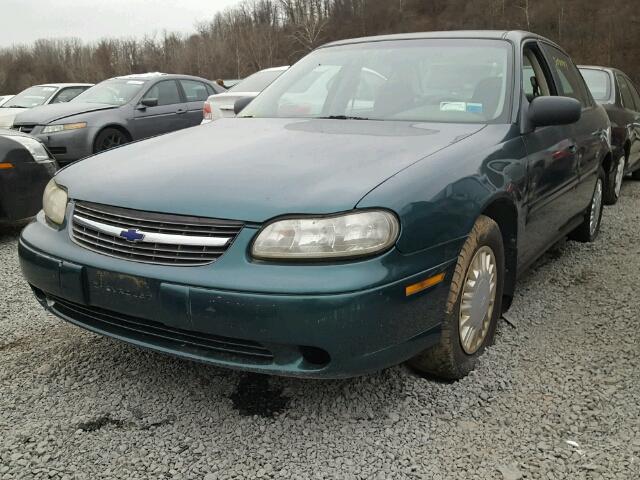 1G1ND52JX16192936 - 2001 CHEVROLET MALIBU GREEN photo 2