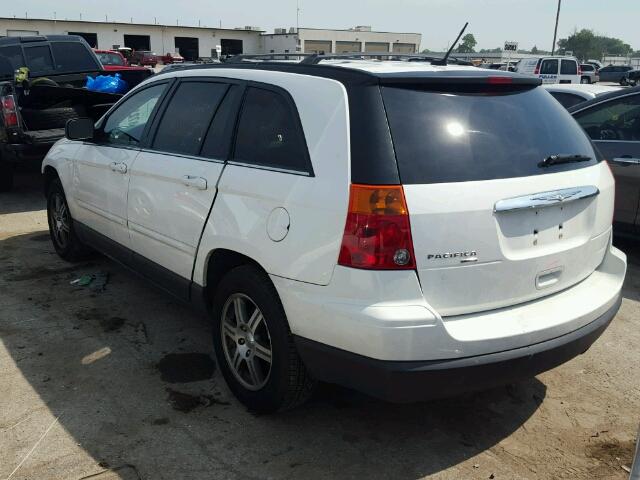 2A8GM68X78R101165 - 2008 CHRYSLER PACIFICA T WHITE photo 3