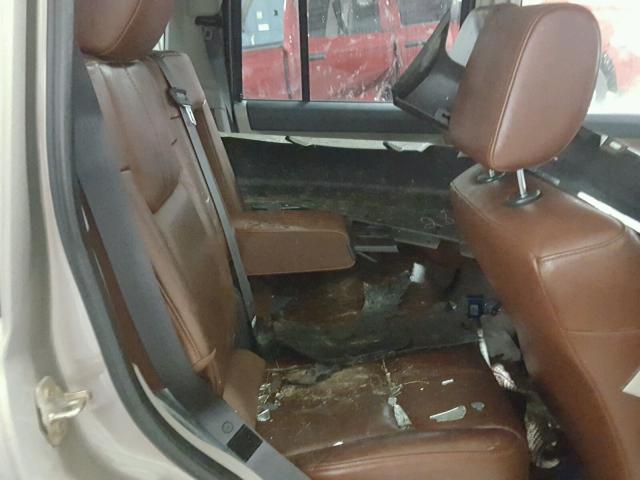 1J8HG58N46C141407 - 2006 JEEP COMMANDER GOLD photo 6