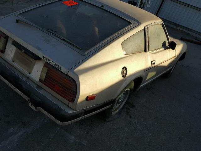 JN1HZ04S3DX554668 - 1983 DATSUN 280ZX GOLD photo 9