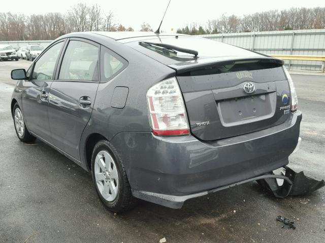 JTDKB20UX83379262 - 2008 TOYOTA PRIUS SILVER photo 3