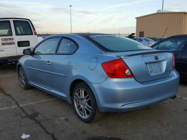 JTKDE177660119894 - 2006 TOYOTA SCION TC 蓝色 照片 3
