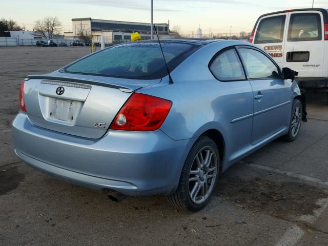 JTKDE177660119894 - 2006 TOYOTA SCION TC 蓝色 照片 4