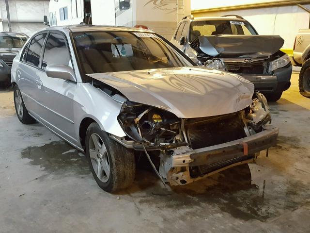 2HGES25854H548170 - 2004 HONDA CIVIC EX SILVER photo 1