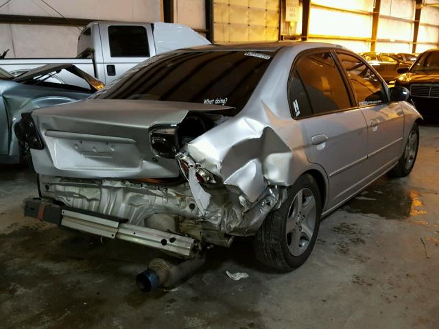 2HGES25854H548170 - 2004 HONDA CIVIC EX 银色 照片 4