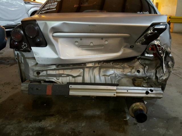 2HGES25854H548170 - 2004 HONDA CIVIC EX SILVER photo 9