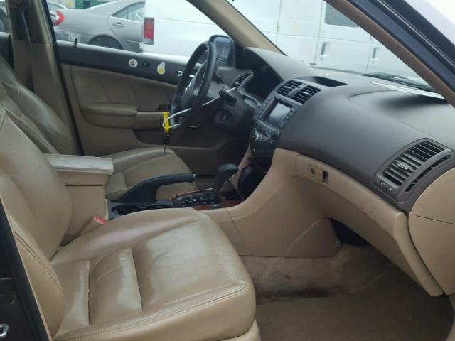 1HGCM668X6A041810 - 2006 HONDA ACCORD EX GRAY photo 5