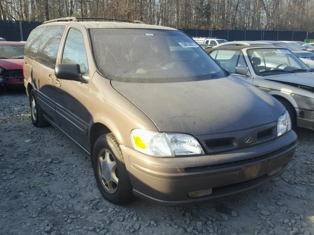 1GHDX03EXXD276395 - 1999 OLDSMOBILE SILHOUETTE BROWN photo 1