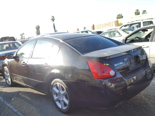 1N4BA41E14C820153 - 2004 NISSAN MAXIMA SE BLACK photo 3