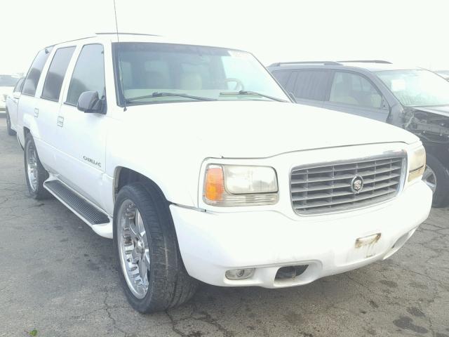 1GYEK63R7YR221769 - 2000 CADILLAC ESCALADE L WHITE photo 1