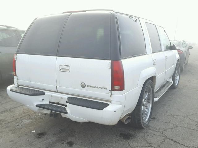 1GYEK63R7YR221769 - 2000 CADILLAC ESCALADE L WHITE photo 4