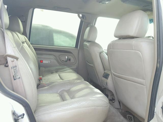 1GYEK63R7YR221769 - 2000 CADILLAC ESCALADE L WHITE photo 6