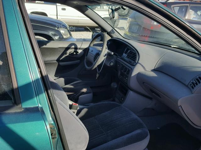 1FALP6530TK177631 - 1996 FORD CONTOUR GL GREEN photo 5