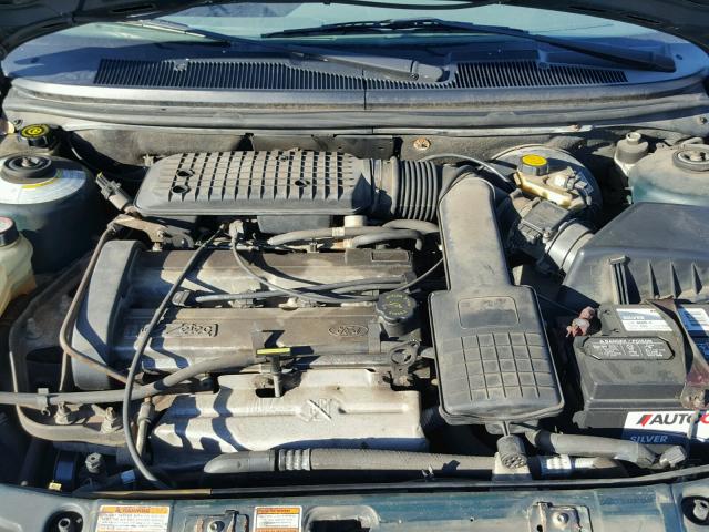 1FALP6530TK177631 - 1996 FORD CONTOUR GL GREEN photo 7