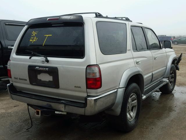 JT3HN87R4T0001135 - 1996 TOYOTA 4RUNNER LI SILVER photo 4