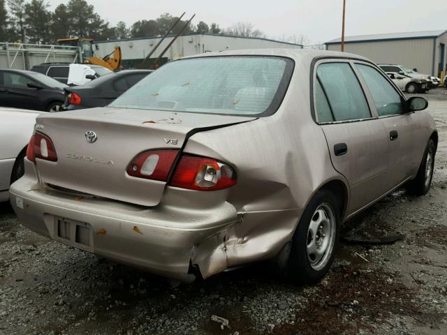 1NXBR12E5WZ123478 - 1998 TOYOTA COROLLA VE TAN photo 4