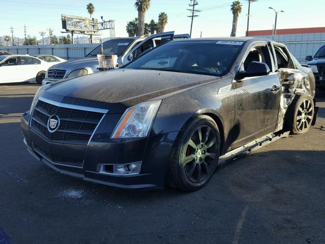 1G6DS57V380152699 - 2008 CADILLAC CTS HI FEA BLACK photo 2