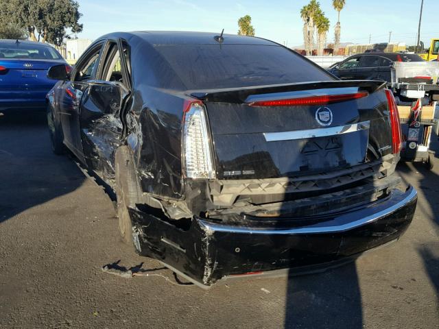 1G6DS57V380152699 - 2008 CADILLAC CTS HI FEA BLACK photo 3