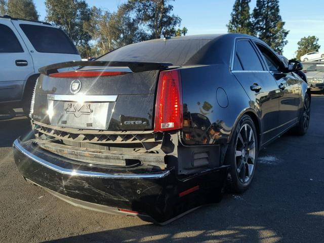 1G6DS57V380152699 - 2008 CADILLAC CTS HI FEA BLACK photo 4