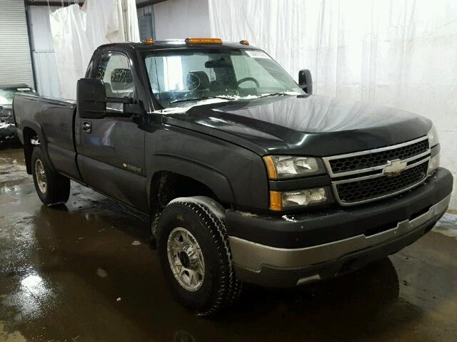 1GCHK24U25E175558 - 2005 CHEVROLET SILVERADO BLACK photo 1