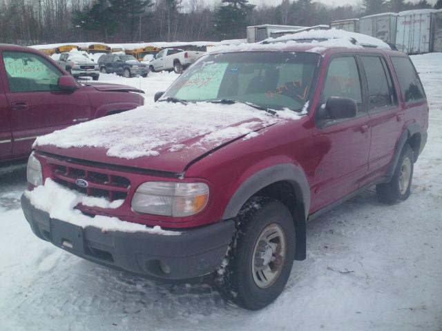 1FMZU72X8YZA97319 - 2000 FORD EXPLORER X RED photo 2