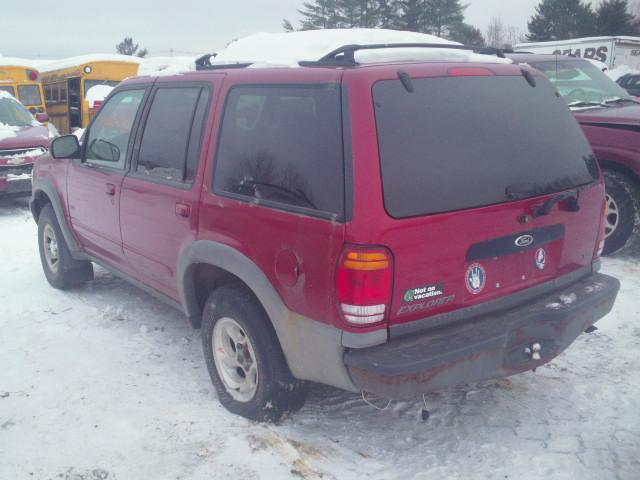 1FMZU72X8YZA97319 - 2000 FORD EXPLORER X RED photo 3