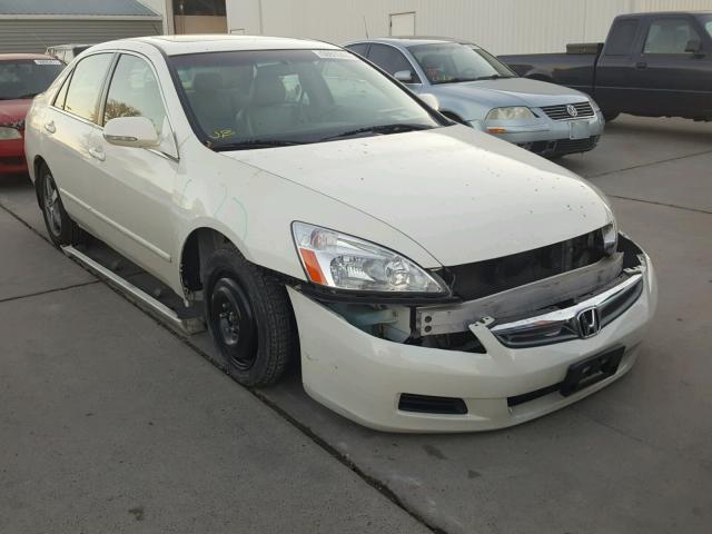 JHMCN36506C000783 - 2006 HONDA ACCORD HYB WHITE photo 1