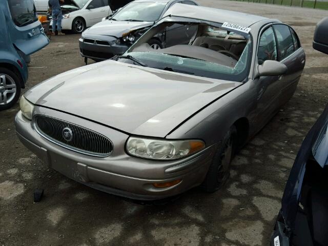 1G4HR54K21U293892 - 2001 BUICK LESABRE LI TAN photo 2