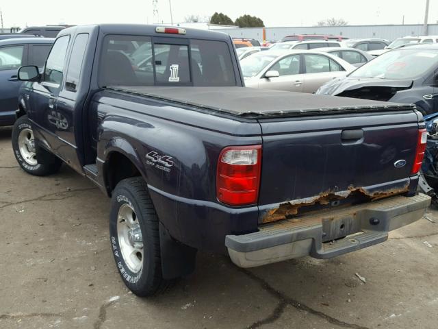 1FTZR15E31PB37868 - 2001 FORD RANGER SUP BLUE photo 3