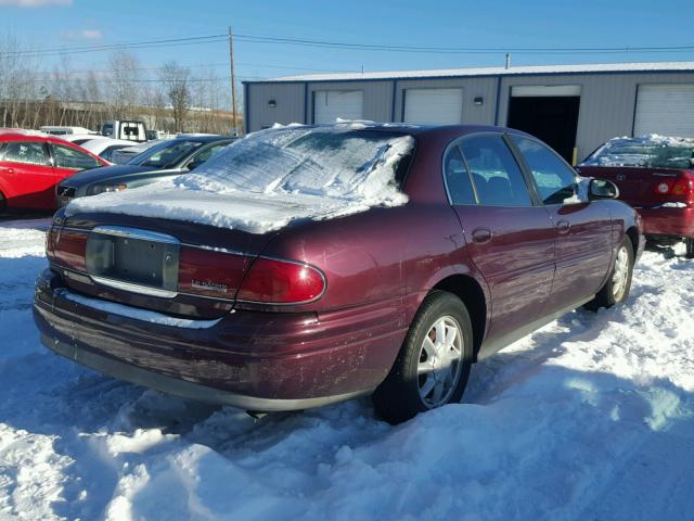 1G4HR54K83U229312 - 2003 BUICK LESABRE LI MAROON photo 4