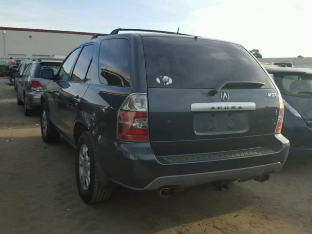 2HNYD18925H505857 - 2005 ACURA MDX TOURIN GRAY photo 3