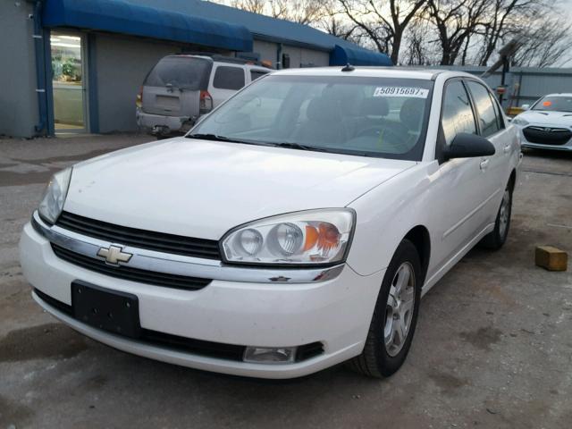 1G1ZU54875F199098 - 2005 CHEVROLET MALIBU LT WHITE photo 2