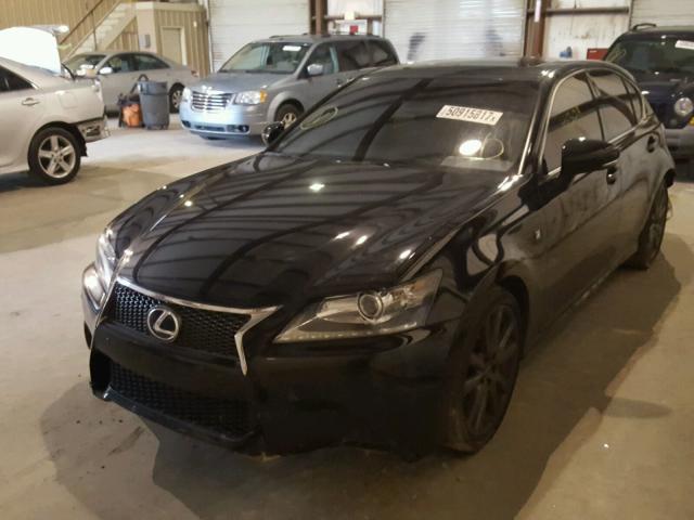 JTHBE1BL4D5026731 - 2013 LEXUS GS 350 BLACK photo 2