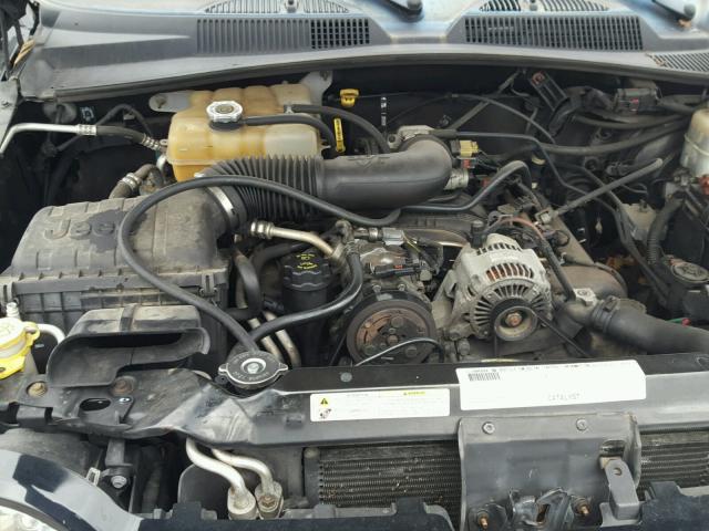 1J4GL48K55W665722 - 2005 JEEP LIBERTY SP BLACK photo 7