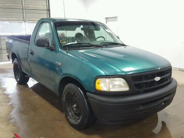 1FTDF17WXVNC16187 - 1997 FORD F150 GREEN photo 1