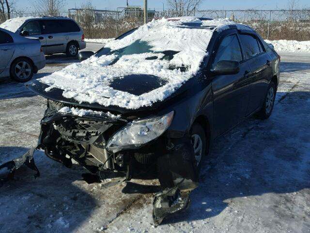 2T1BU4EE0CC765180 - 2012 TOYOTA COROLLA BA CHARCOAL photo 2