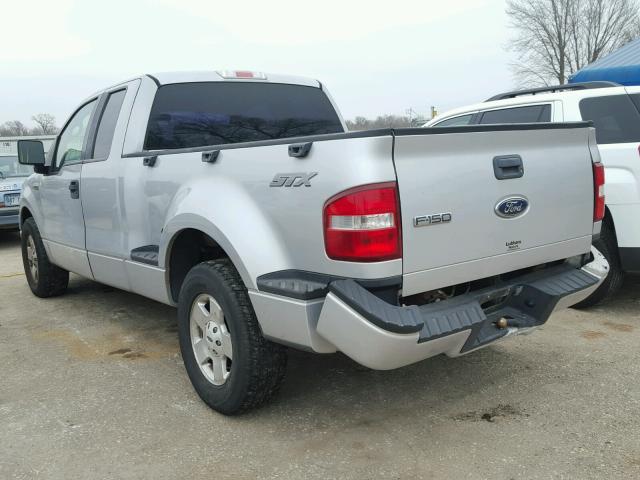 1FTRX02W05KC49656 - 2005 FORD F150 SILVER photo 3