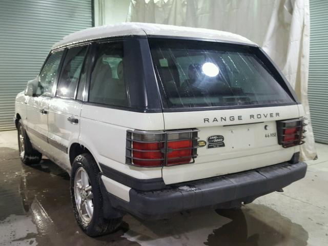 SALPV1645YA431643 - 2000 LAND ROVER RANGE ROVE WHITE photo 3