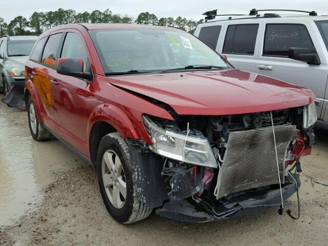 3D4GG57V29T604046 - 2009 DODGE JOURNEY SX RED photo 1