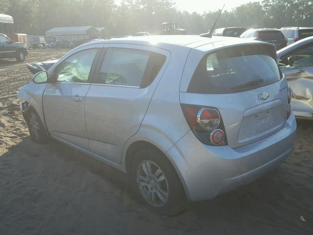 1G1JC6SG0D4226605 - 2013 CHEVROLET SONIC LT SILVER photo 3