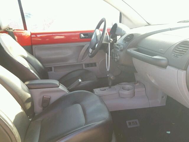 3VWCD21Y34M306577 - 2004 VOLKSWAGEN NEW BEETLE 红色 照片 5