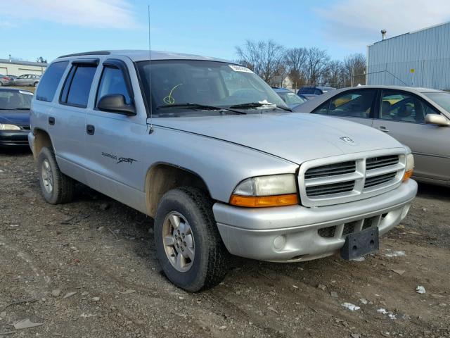 1B4HS38N62F148682 - 2002 DODGE DURANGO SP SILVER photo 1