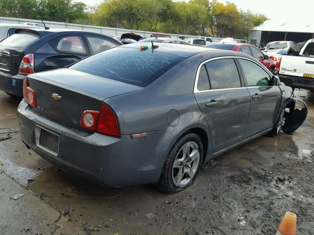 1G1ZH57B68F236612 - 2008 CHEVROLET MALIBU 1LT ნაცრისფერი ფოტო 4