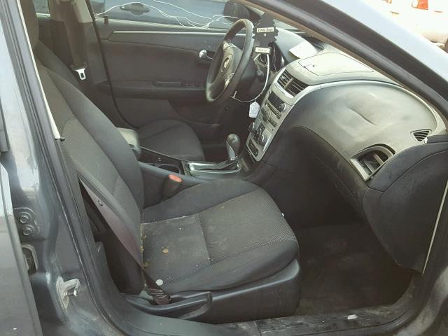 1G1ZH57B68F236612 - 2008 CHEVROLET MALIBU 1LT ნაცრისფერი ფოტო 5