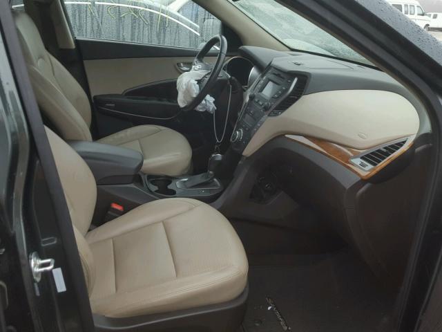 5XYZU3LA5EG125336 - 2014 HYUNDAI SANTA FE S 黑色 照片 5