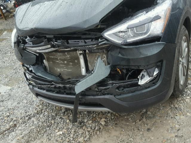 5XYZU3LA5EG125336 - 2014 HYUNDAI SANTA FE S 黑色 照片 9