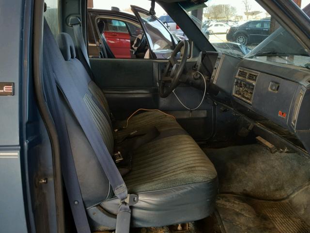 1GTCS14Z9P8503446 - 1993 GMC SONOMA BLUE photo 5