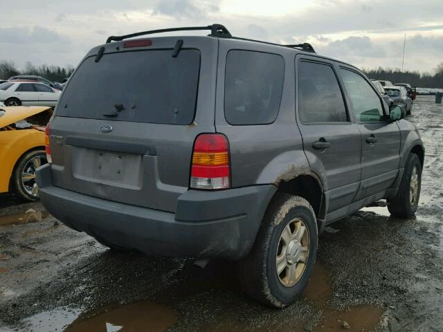 1FMYU931X3KD39627 - 2003 FORD ESCAPE XLT GRAY photo 4